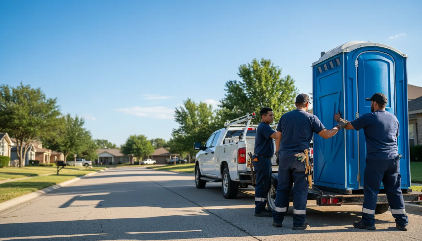 Portable Toilet Rental in Webster, TX near me